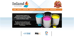 Desktop Screenshot of inlandenvelope.com